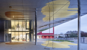 Médiathèque, l'Agora à Metz, Bernard Ropa Architecte, 2018